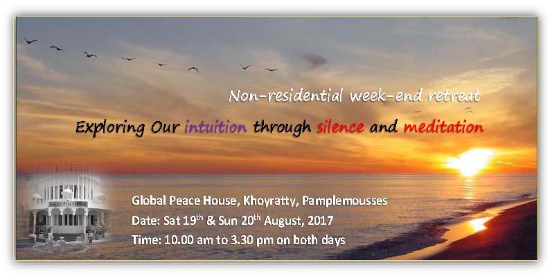 Exploring our intuition through silence and meditation