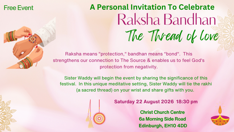 A Personal Invitation To Celebrate  Raksha Bandhan  The Thread of love