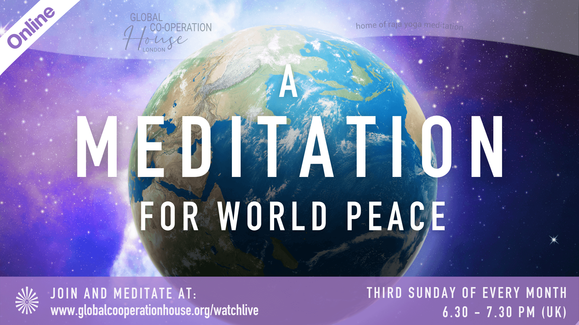 Meditation for World Peace - online