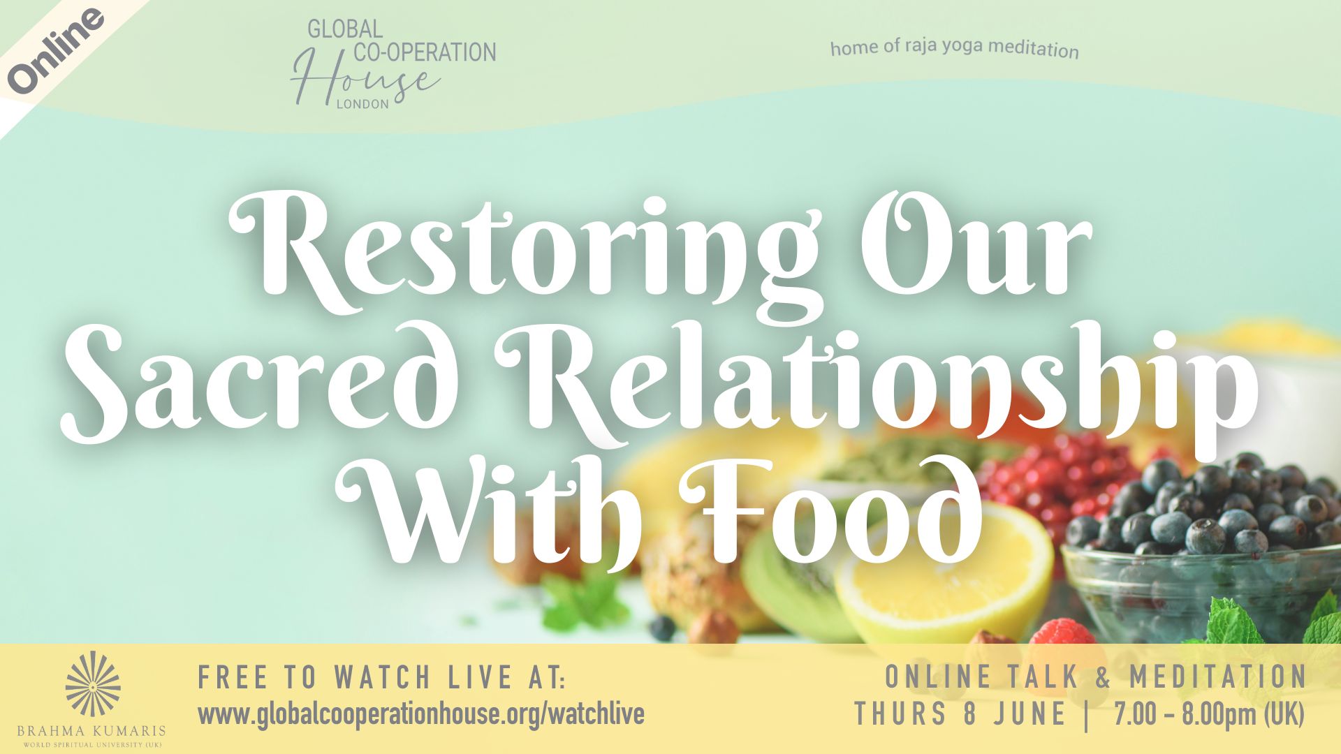 Restoring Our Sacred Relationship with Food