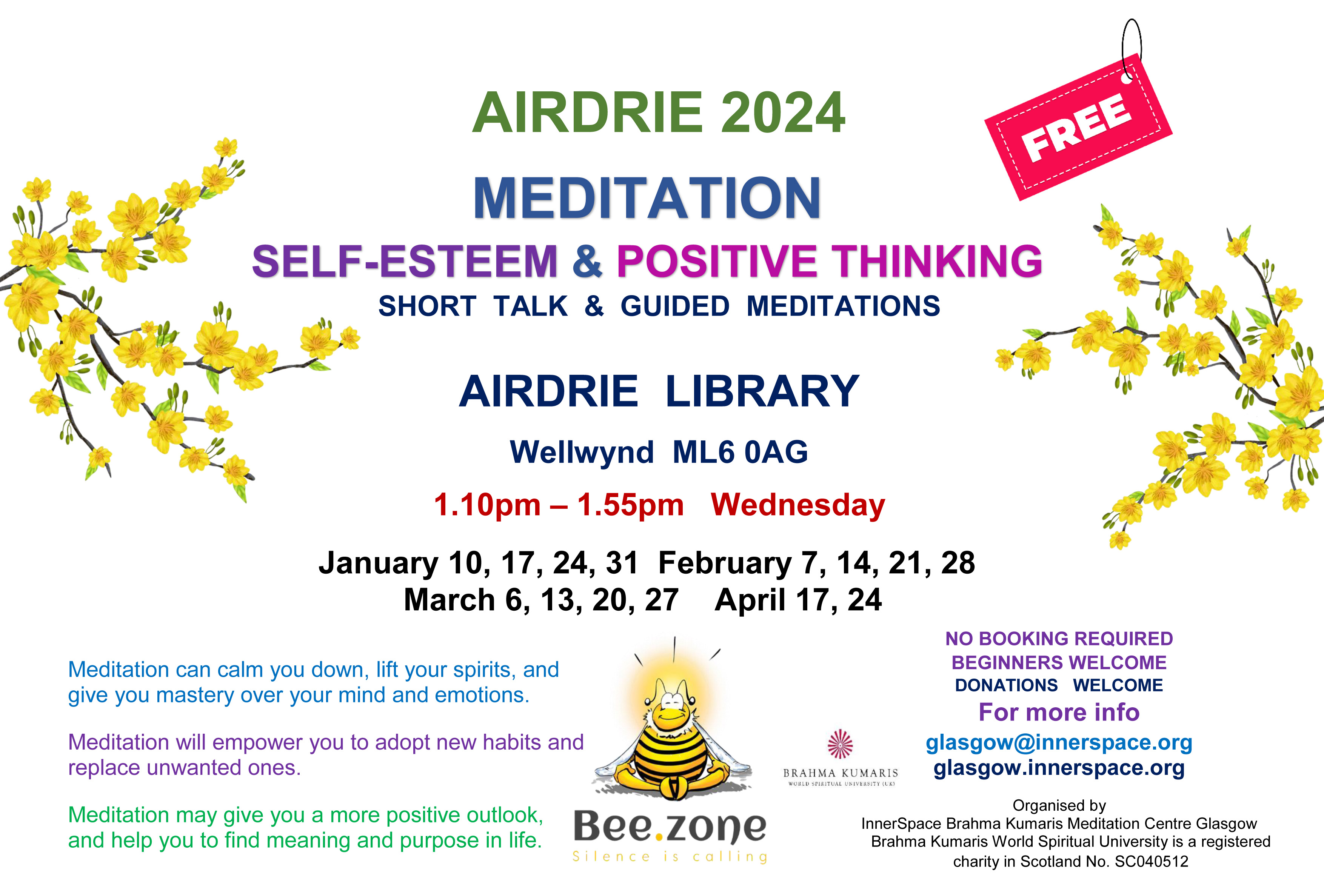 Airdrie Meditation ( In Person)