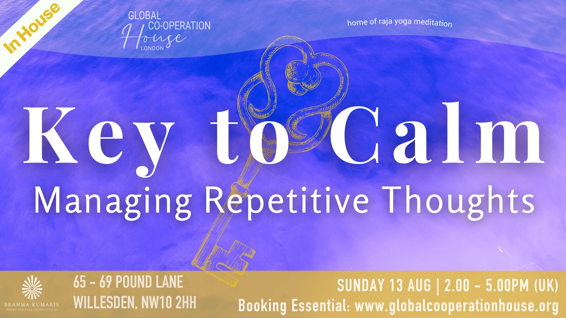 Global Cooperation House - Key to Calm: Managing Repetitive Thoughts