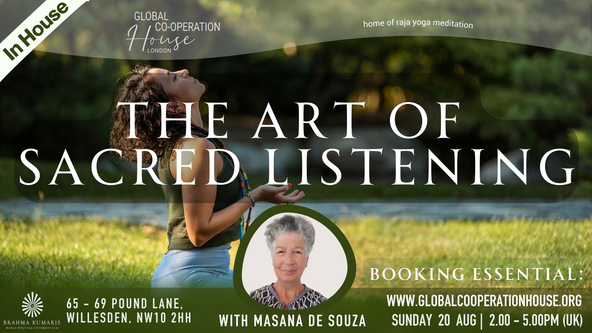 IN-HOUSE event: The Art of Sacred Listening