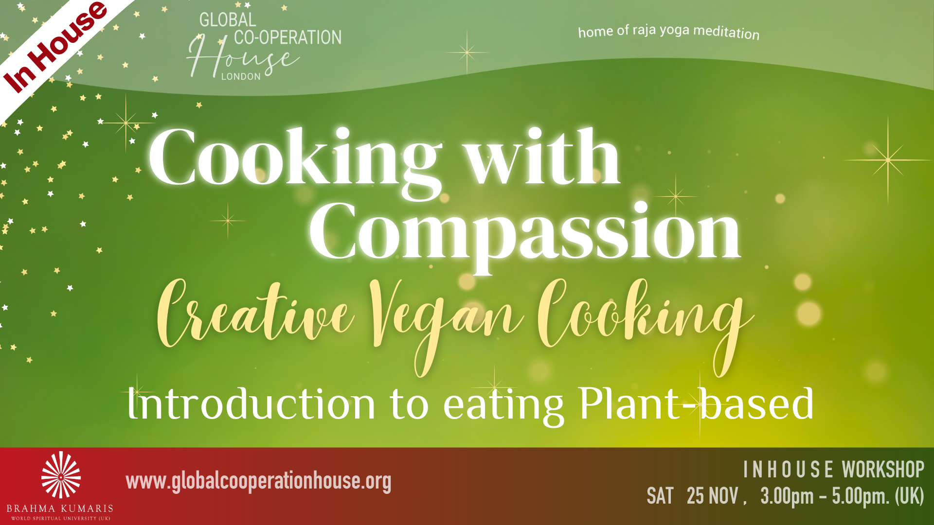 Global Cooperation House - Cooking with Compassion