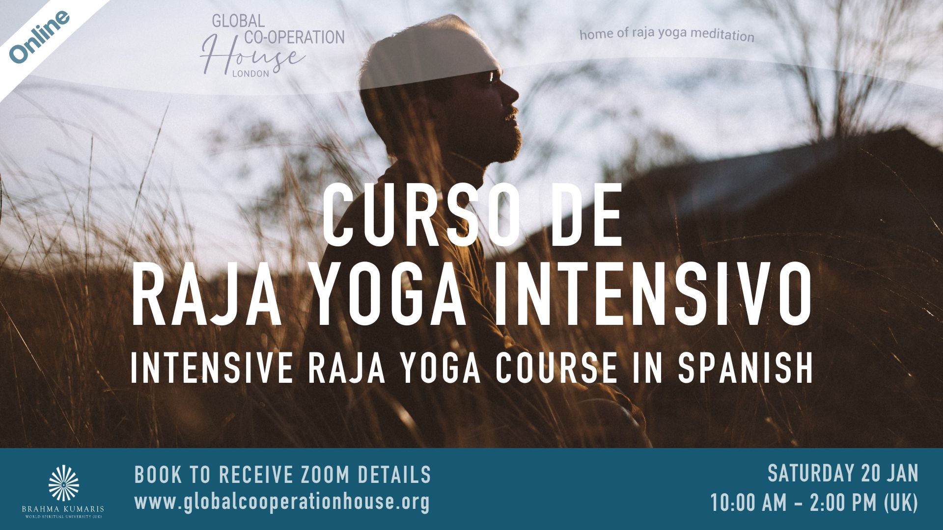 Global Cooperation House - Curso de Raja Yoga intensivo