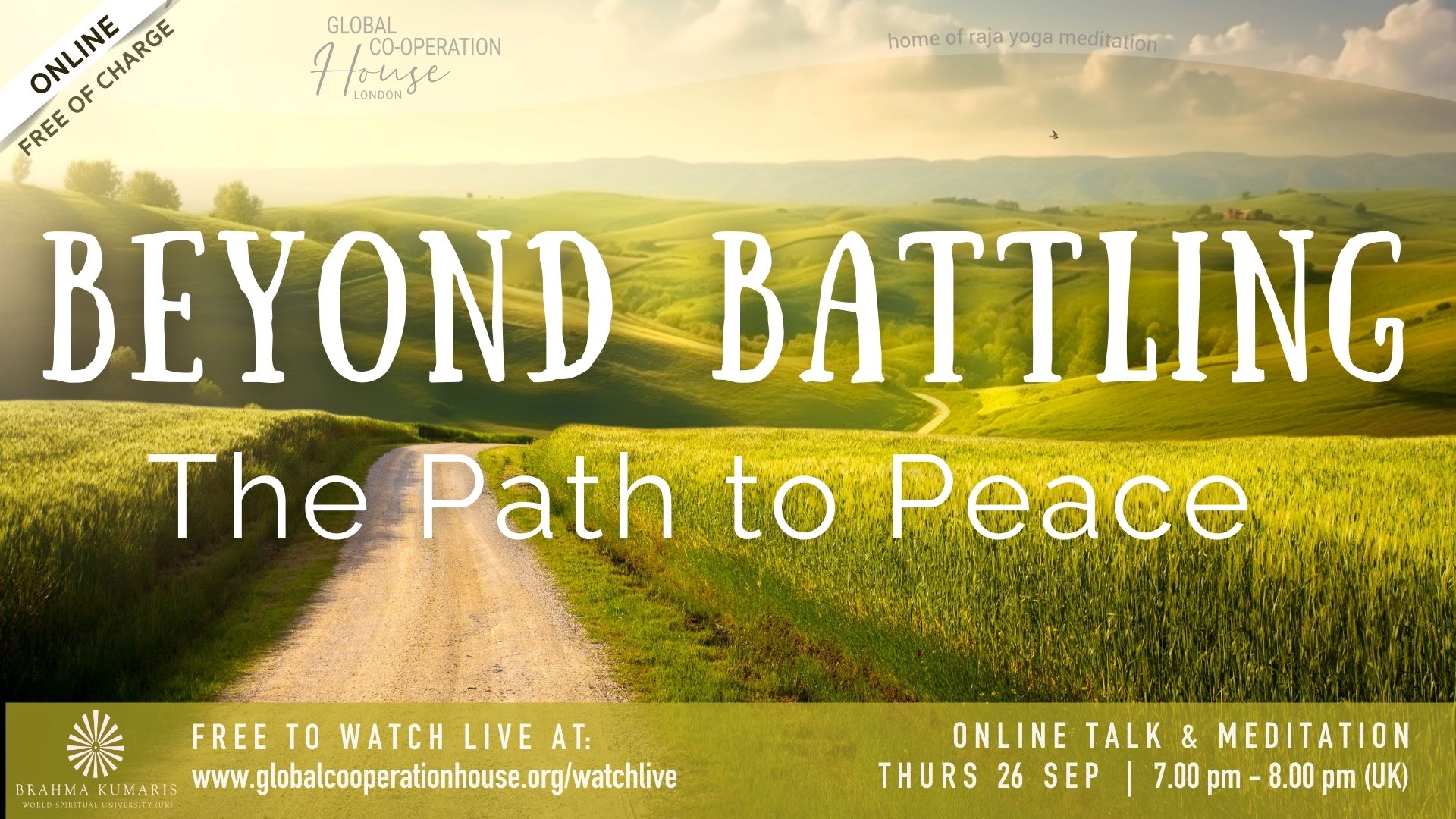 Beyond Battling: The Path to Peace