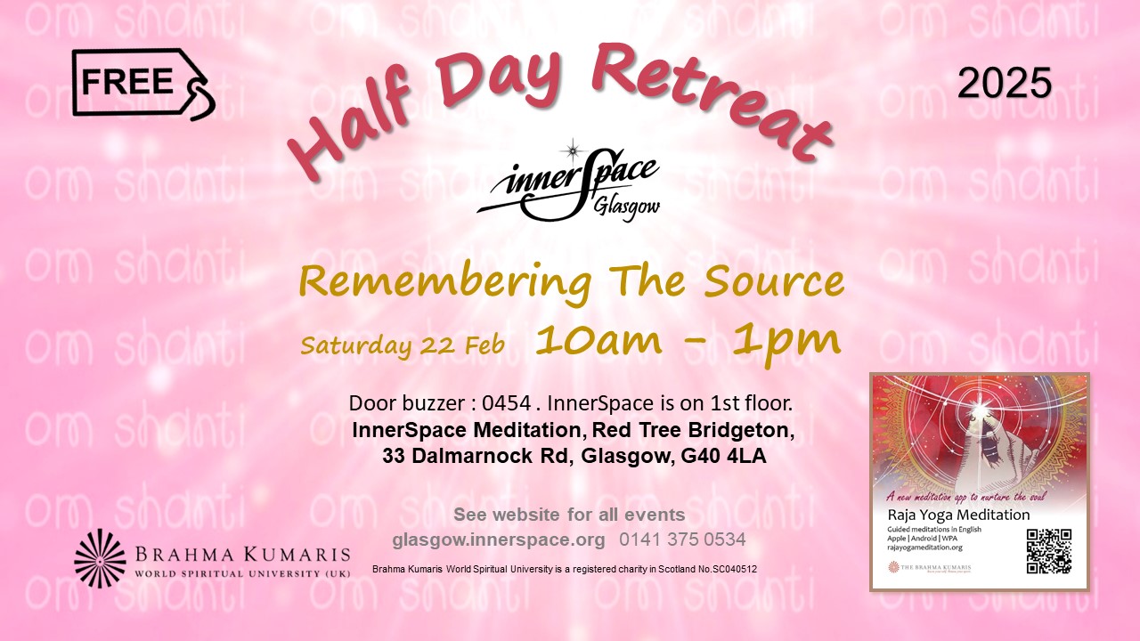 Half Day Retreat : Remembering The Source ( In-Person)