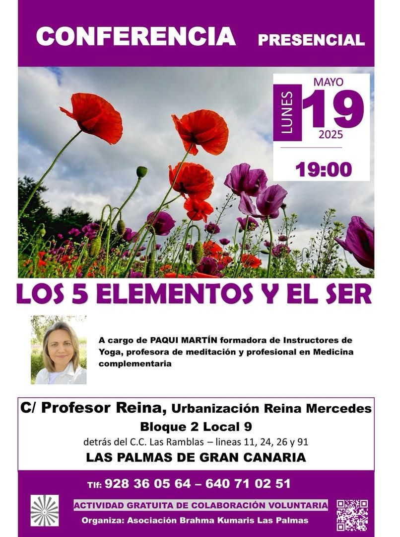Conferencia:  Los 5 elementos y el ser