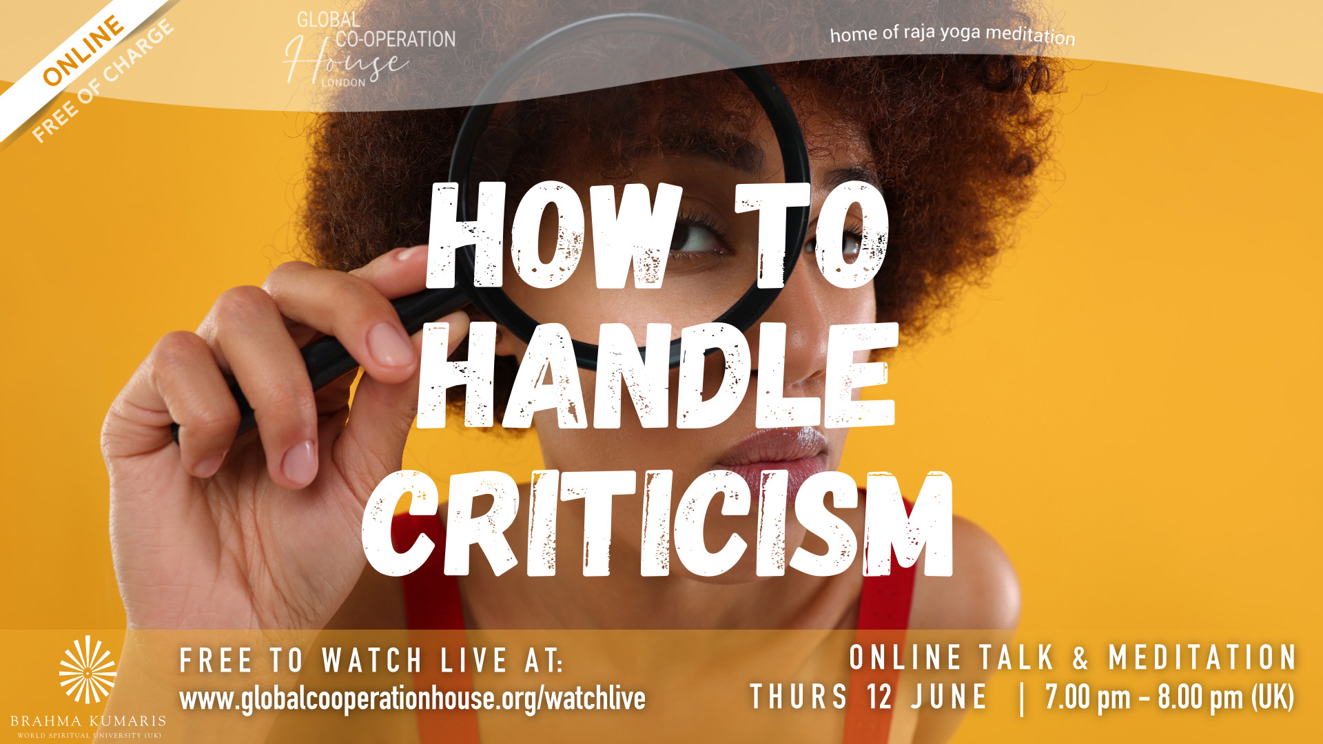 How to Handle Criticism