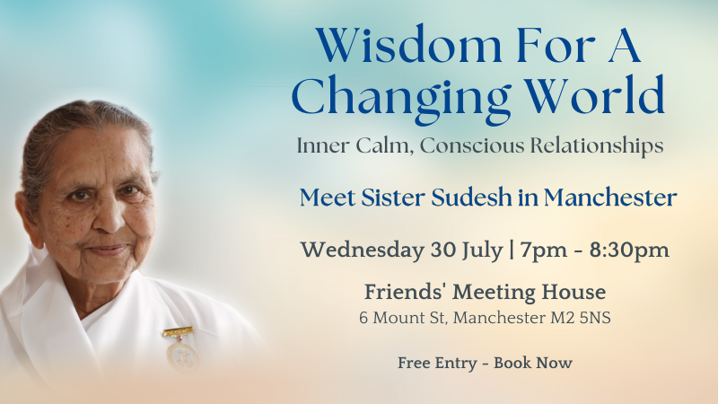 Wisdom for a Changing World : In-Person Event with Sister Sudesh