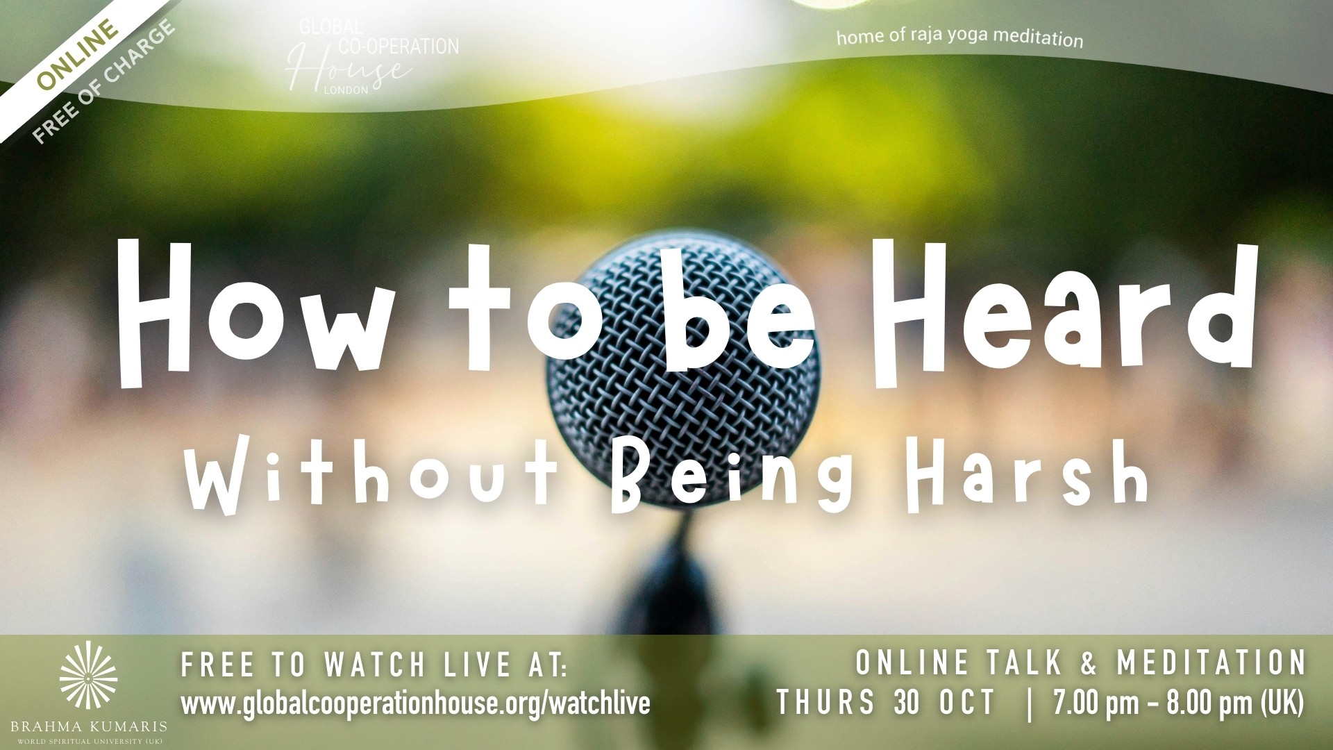 How to be Heard, Without being Harsh