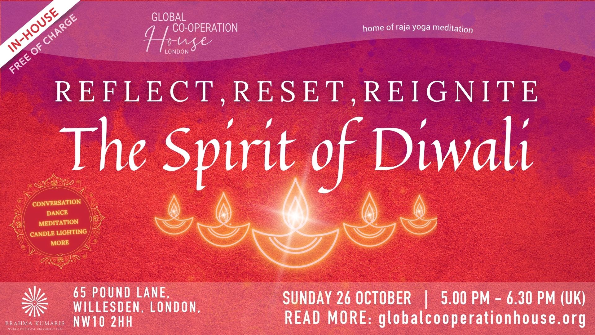 Reflect. Reset. Reignite. : The Spirit of Diwali