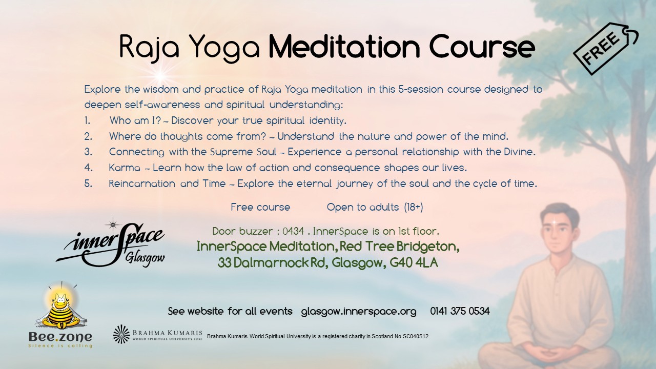 Raja Yoga Meditation Course  Lesson 1