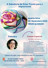 LISBOA-SEDE: A Sabedoria de Estar Pronto p/ o Imprevisível, c/ convidada (en | pt)