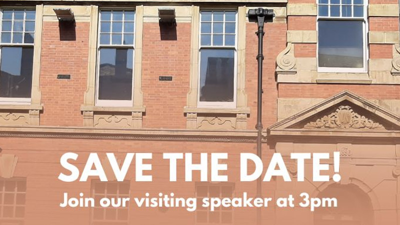 Diary Date for In-Person Talk at Inner Space