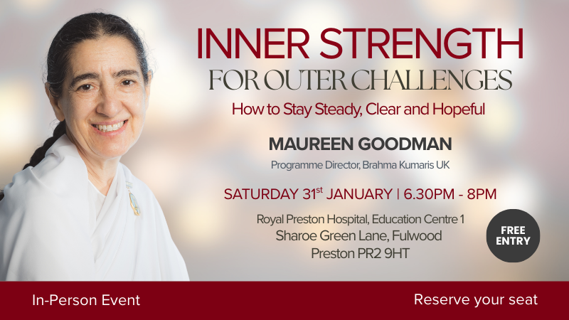 Inner Strength for Outer Challenges - Preston Event