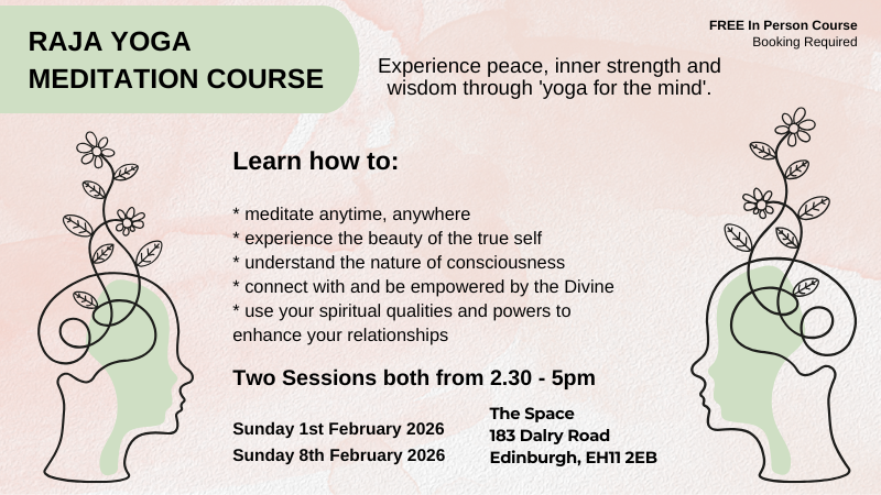 Raja Yoga Meditation Course - In Person