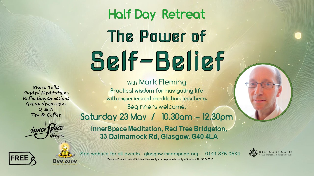 Half-Day Retreat : The Power of Self-Belief  with Mark Fleming