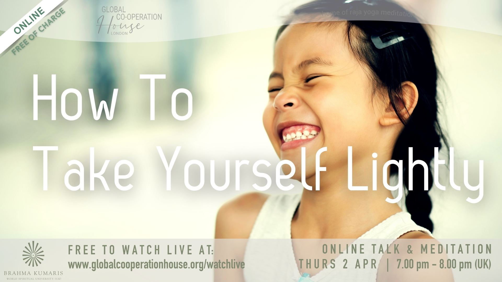 How To Take Yourself Lightly