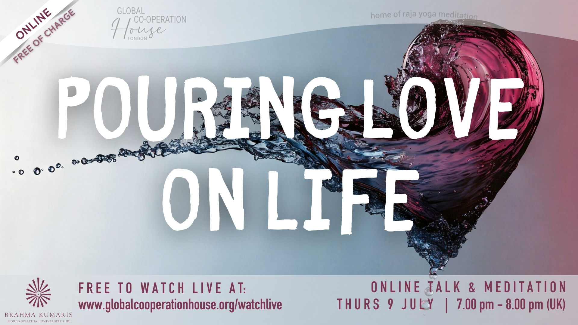 Pouring Love on Life
