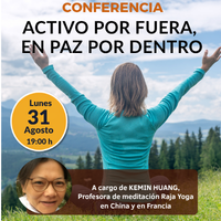 CONFERENCIA: ACTIVO POR FUERA, EN PAZ POR DENTRO