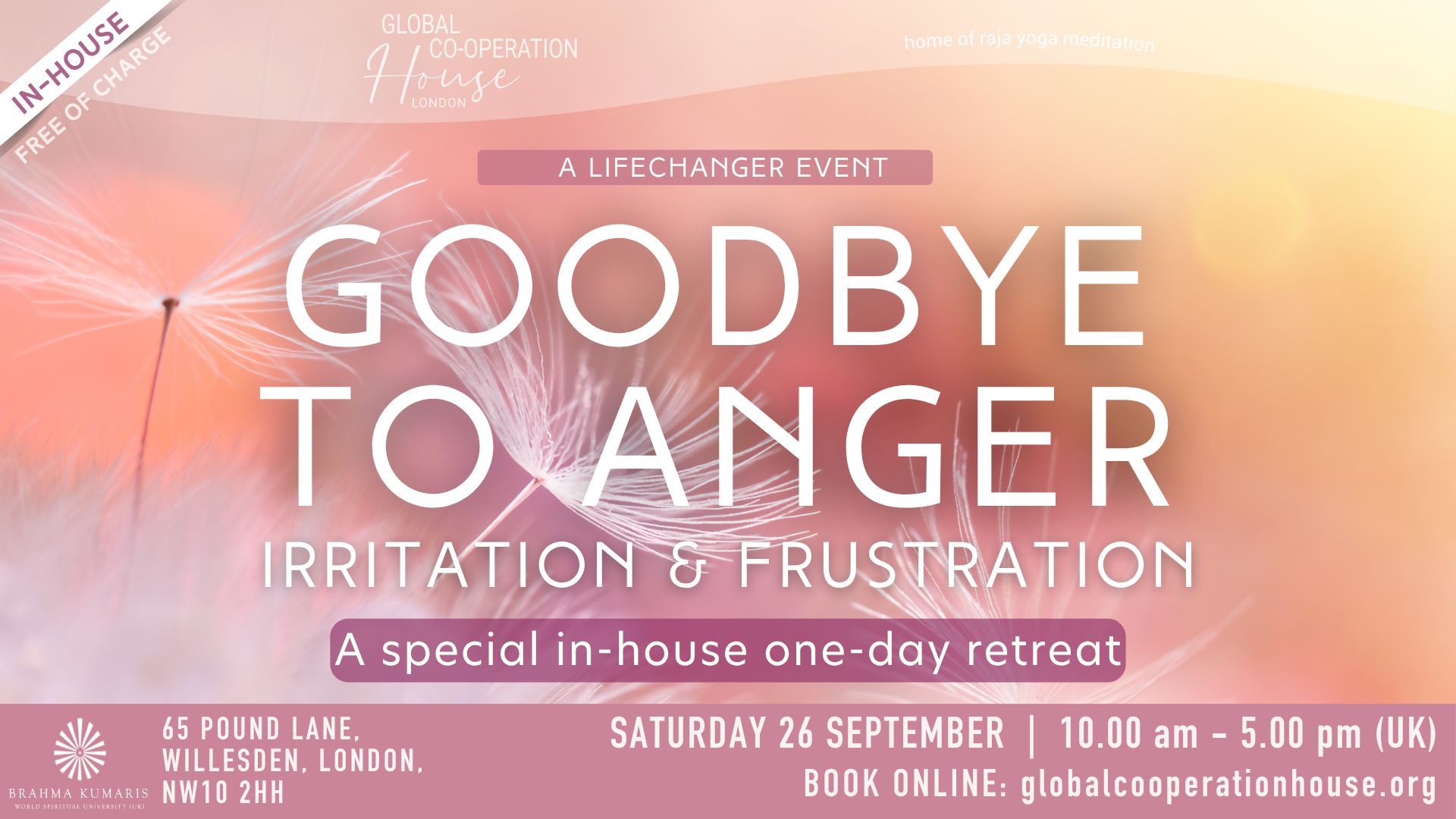 Goodbye to Anger, Frustration and Irritation