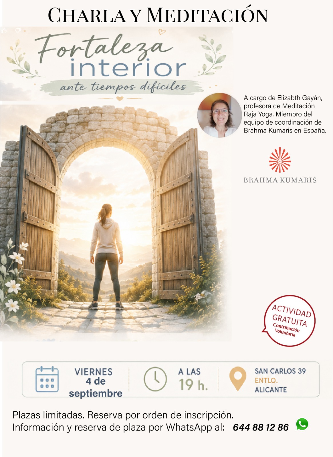 Elizabeth Gayán - Charla: 