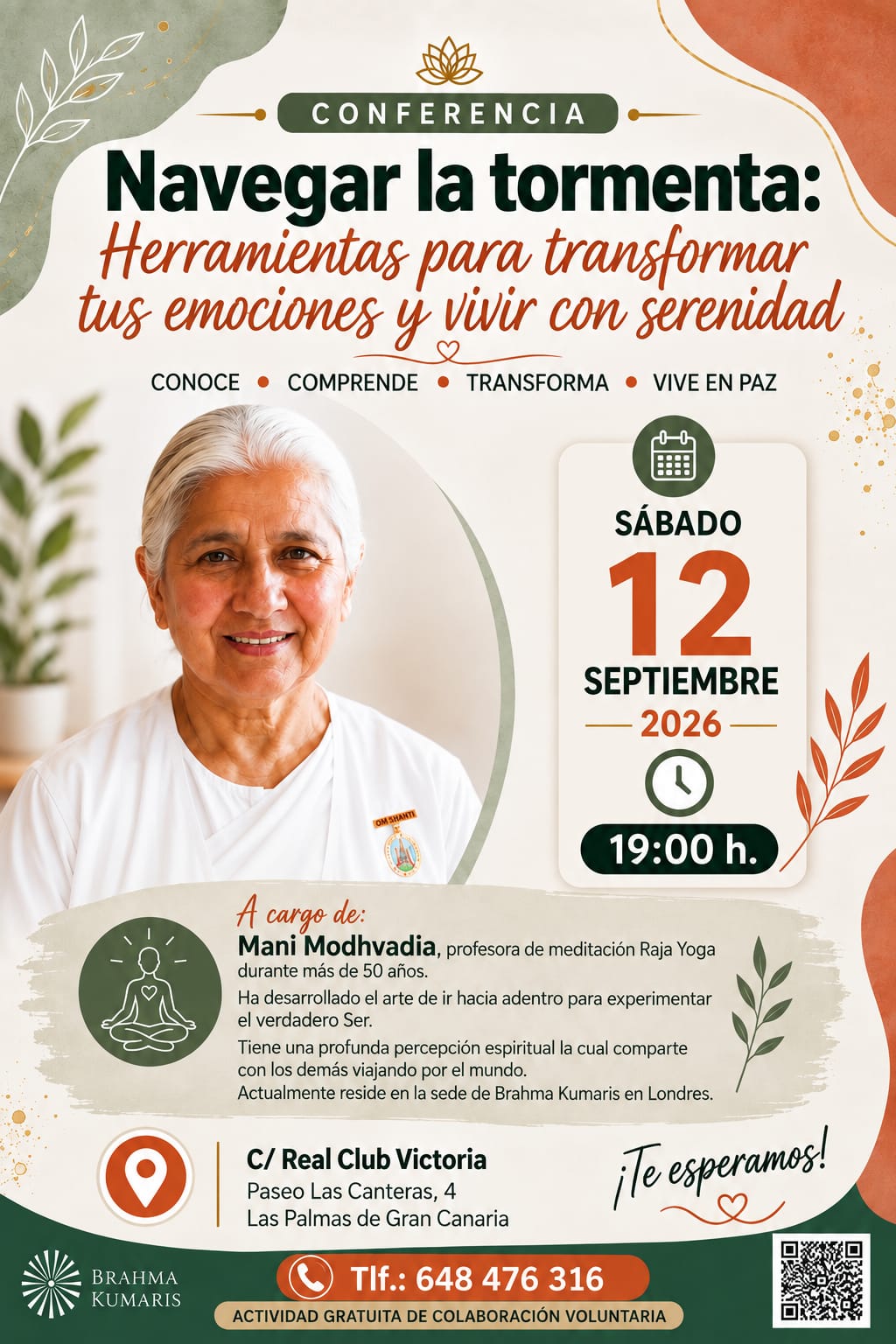 Conferencia:  Navegar la tormenta