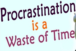Procrastination Is A Waste Of Time