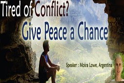 Tired of Conflict? Give Peace a Chance