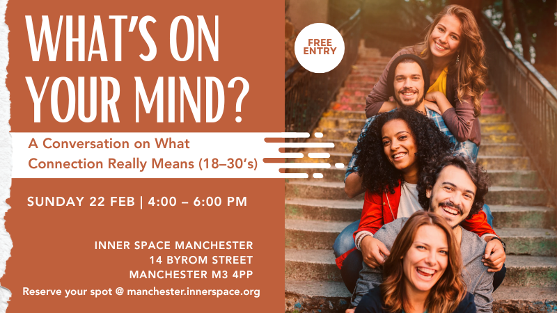 What's On Your Mind? : In-Person Conversation  for 18-30s