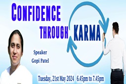 Confidence through Karma 